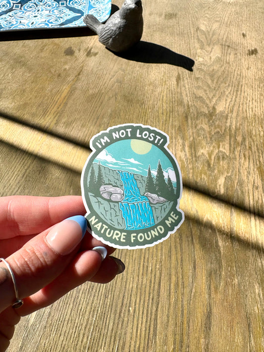 I'm Not Lost Sticker Twig Creations
