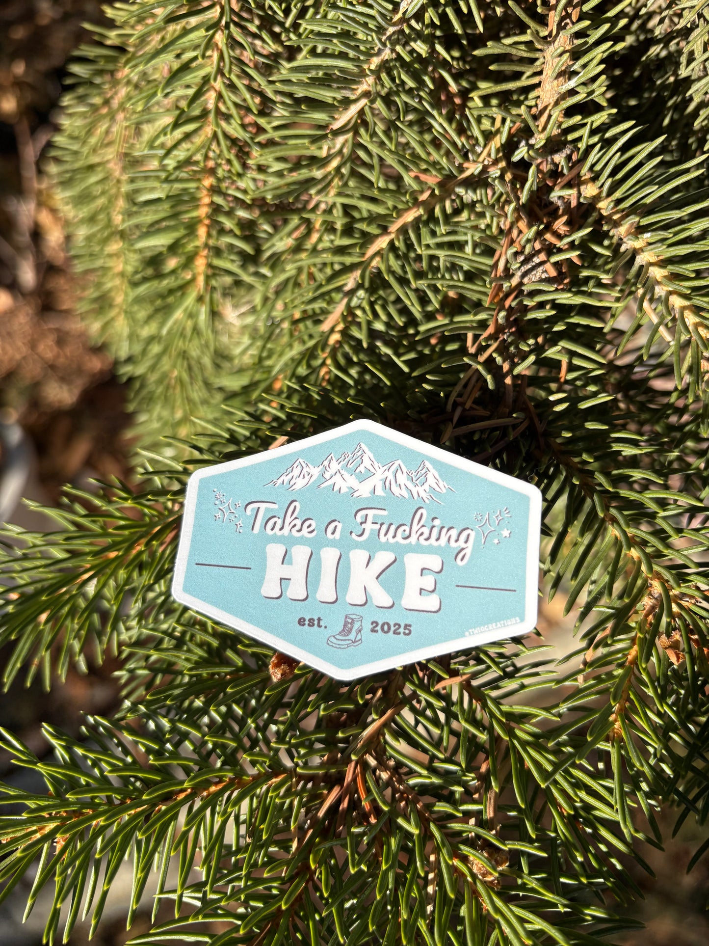 Take a Hike Sticker Twig Creations