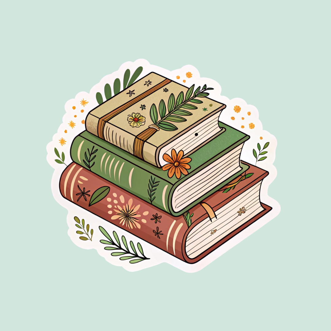 Nature Books (#4) Sticker