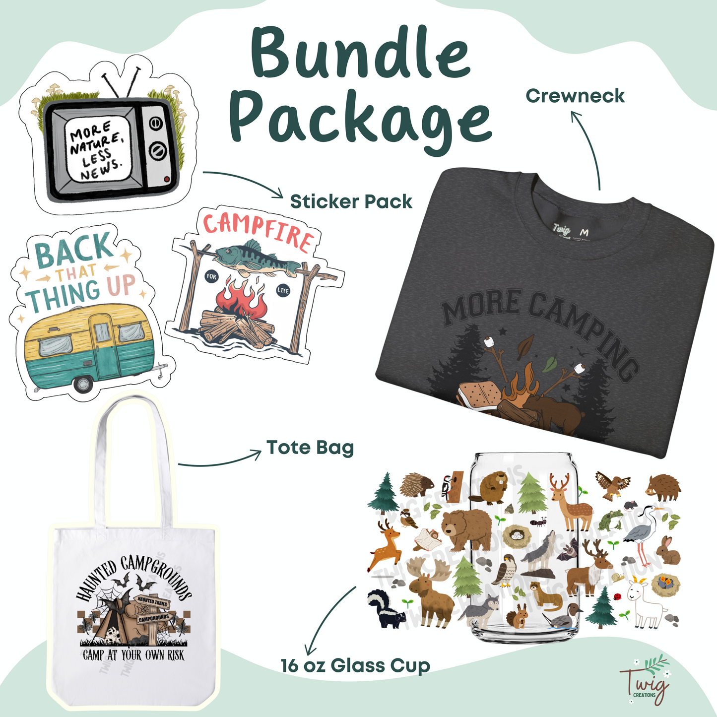Camping Bundle Twig Creations