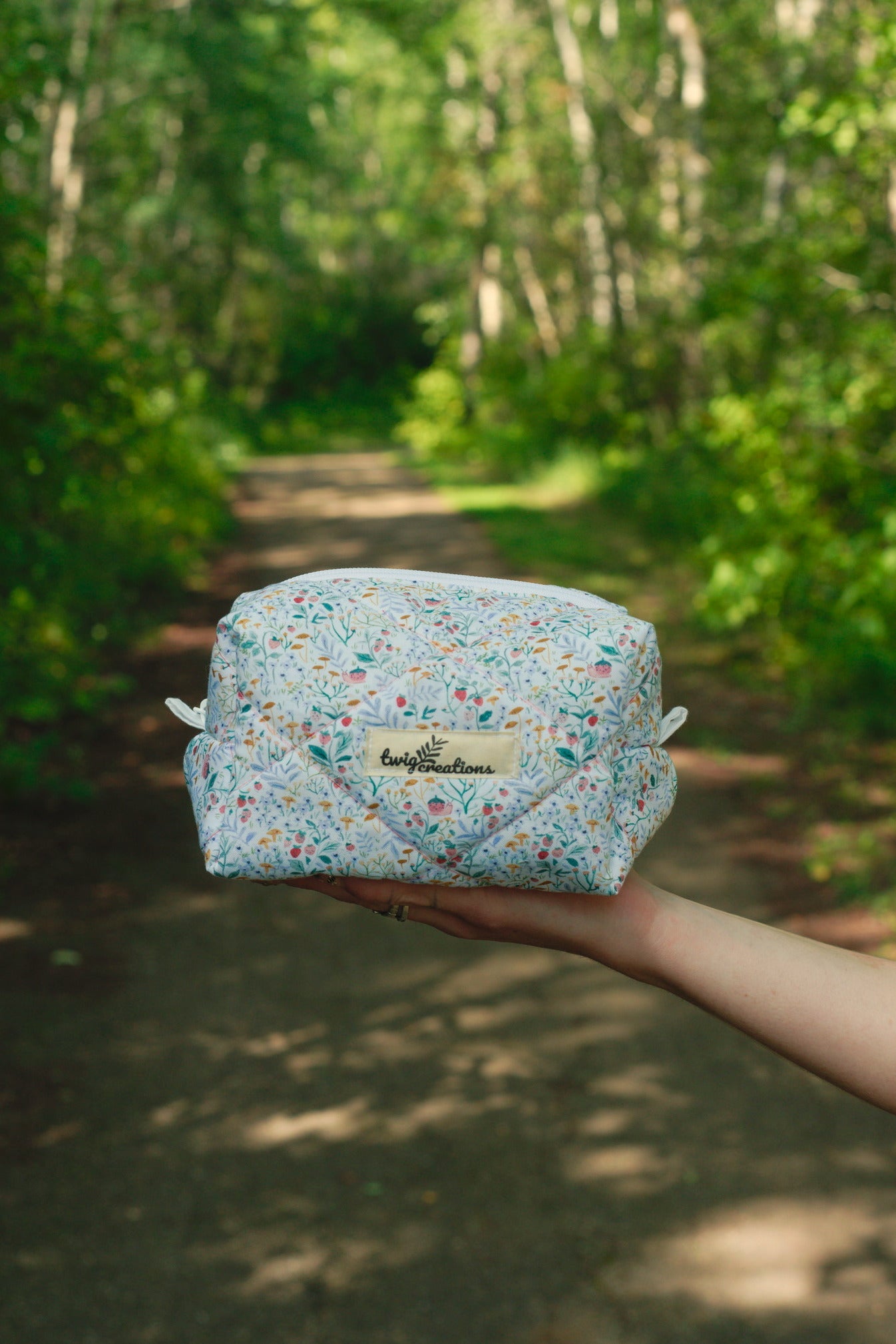 Snail Garden Makeup Bag Twig Creations