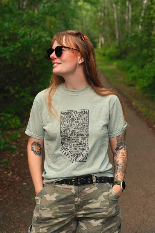 Provincial Parks of Alberta T-shirt Twig Creations