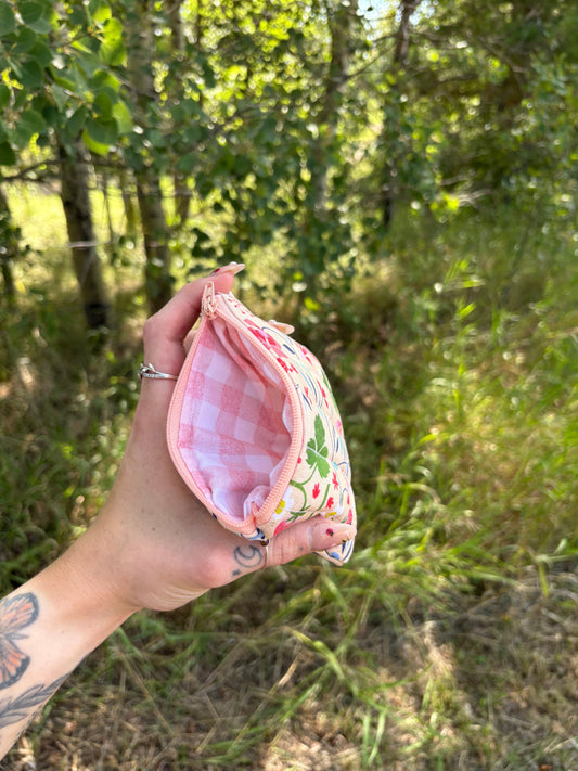 The Strawberry Patch Keychain Wallet Twig Creations