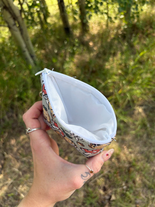 Spores & Slices Keychain Wallet Twig Creations