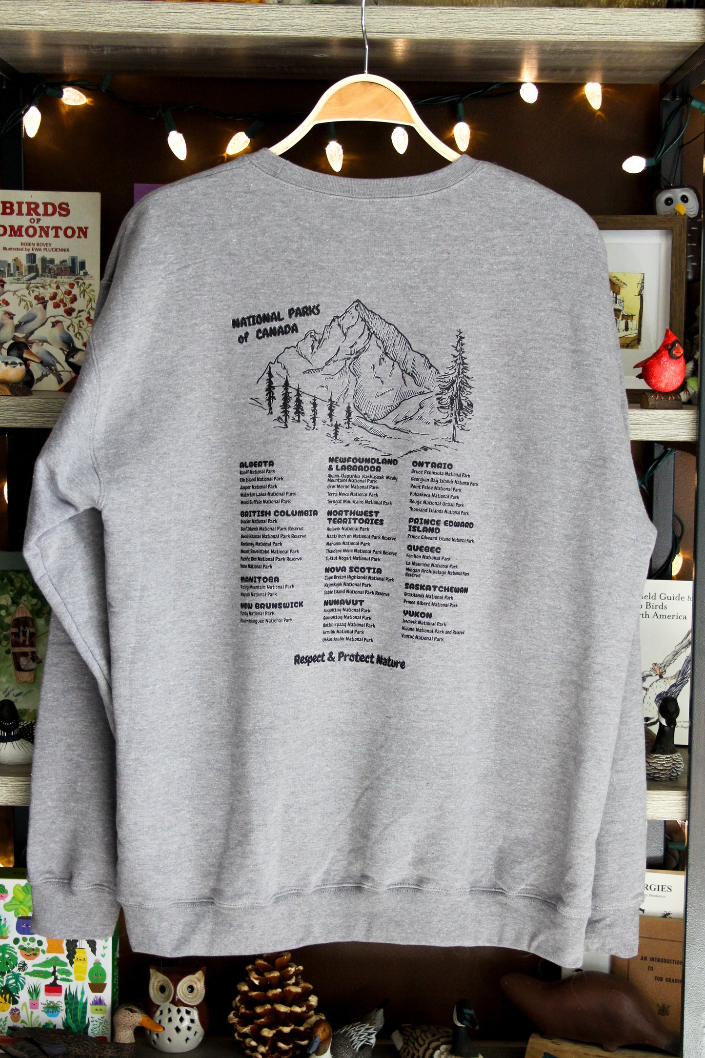 National Parks of Canada Crewneck