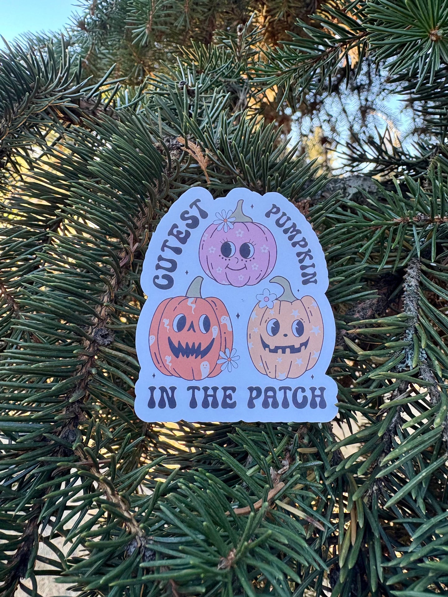 Cutest Pumpkin in the Patch Sticker Twig Creations