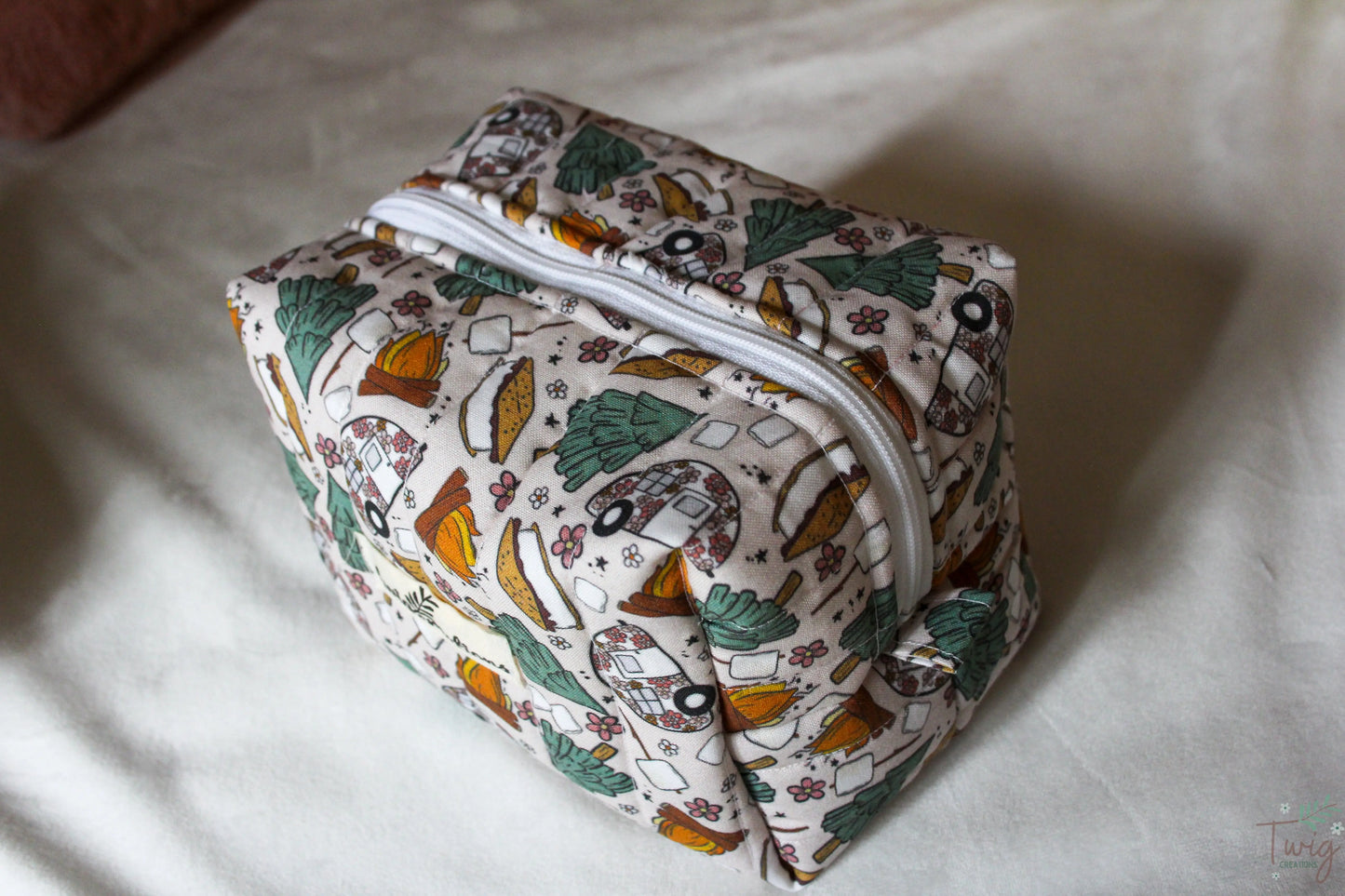 Let's go Camping Makeup Bag