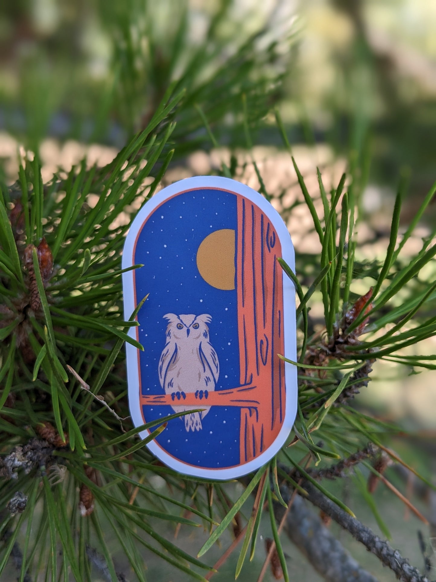 Owl Sticker Twig Creations