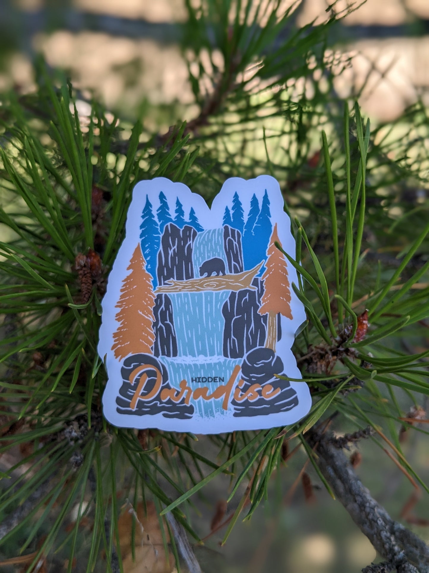 Hidden Paradise Sticker Twig Creations