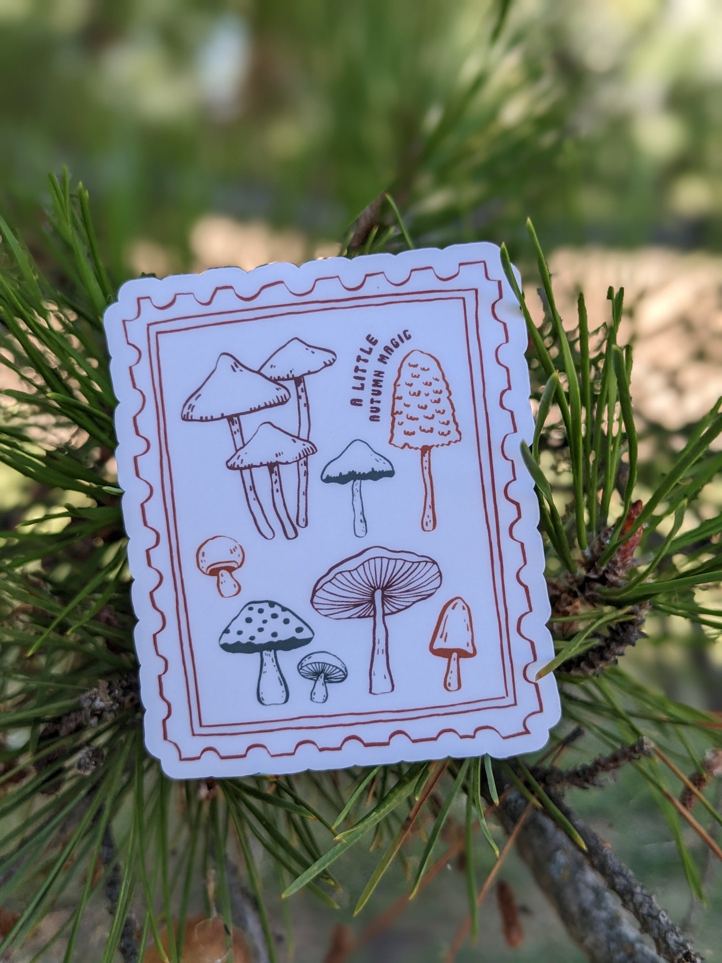 A little autumn magic Sticker Twig Creations