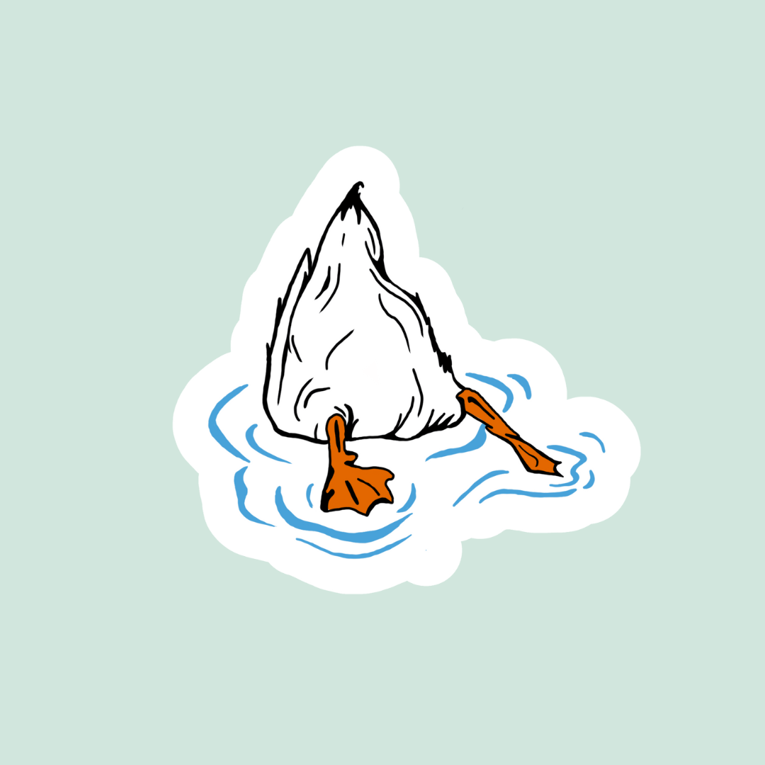 Dabbling Duck Sticker Twig Creations