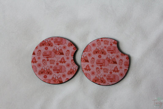 The Glamping Car Coasters Twig Creations