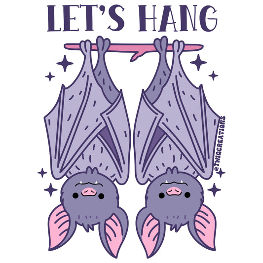Let's Hang Sticker Twig Creations
