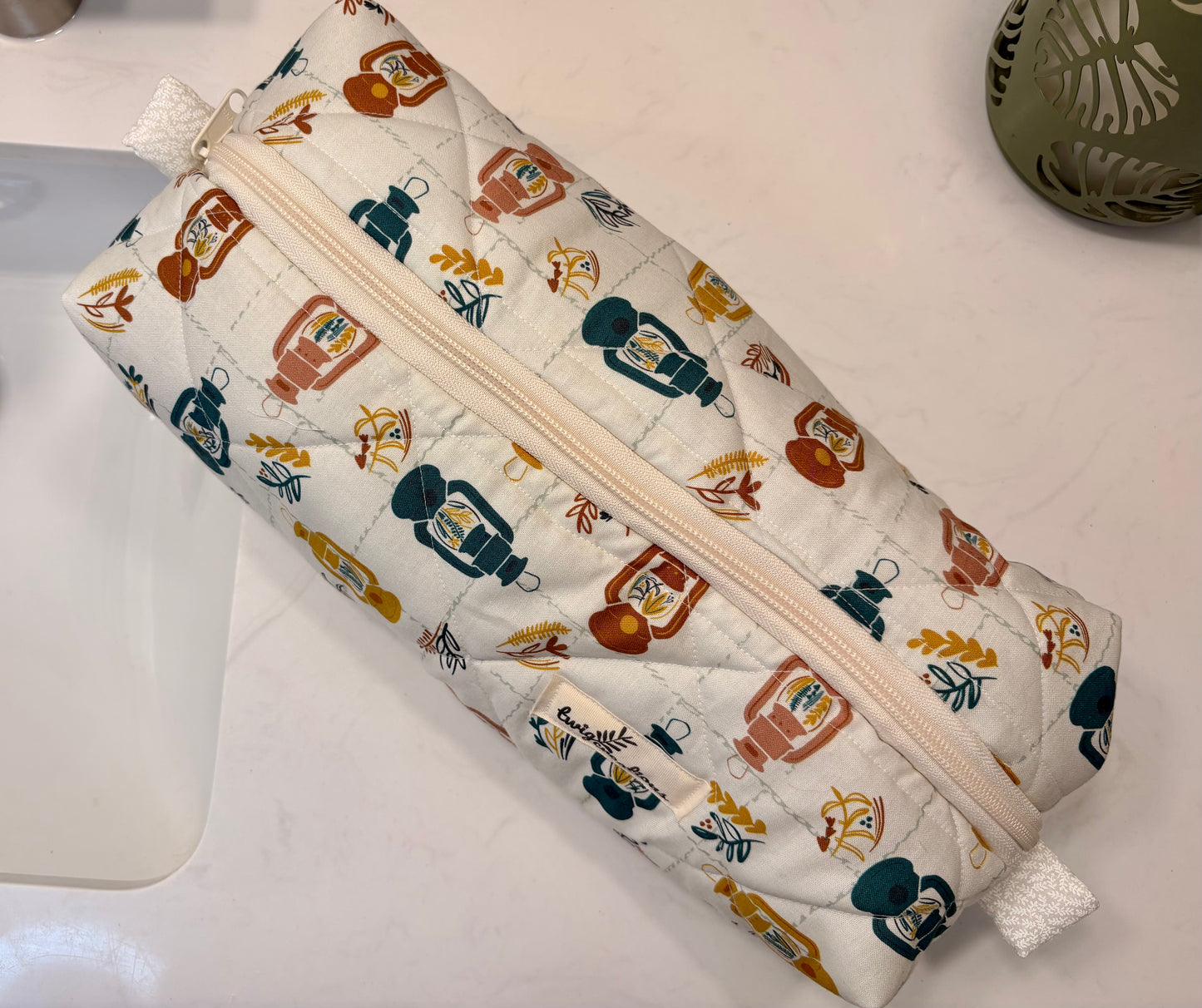 Lanterns in Bloom Hair Tool Bag Twig Creations