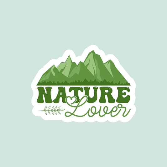 Nature Lover Sticker (Green)