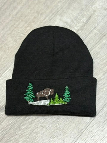 Pine Ridge Beanie - Bison Twig Creations