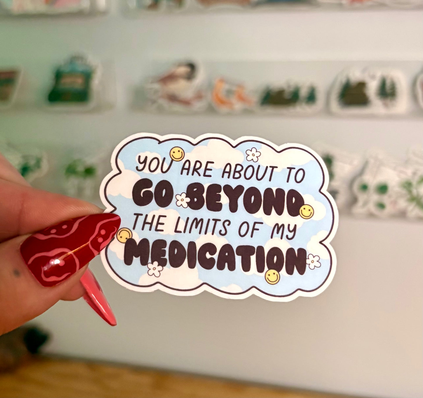 Beyond the limits Sticker Twig Creations