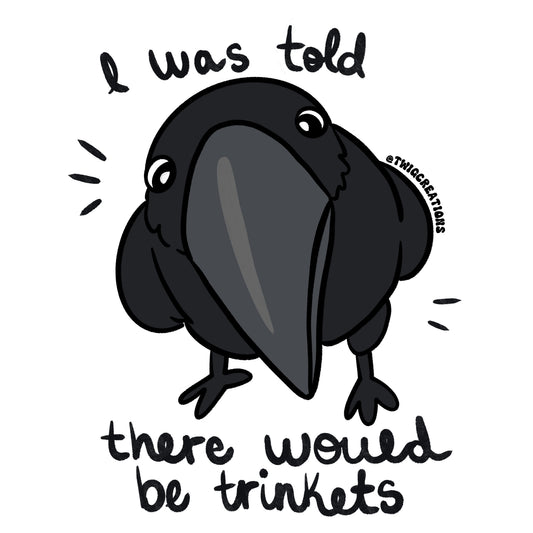 Raven Trinkets Sticker Twig Creations