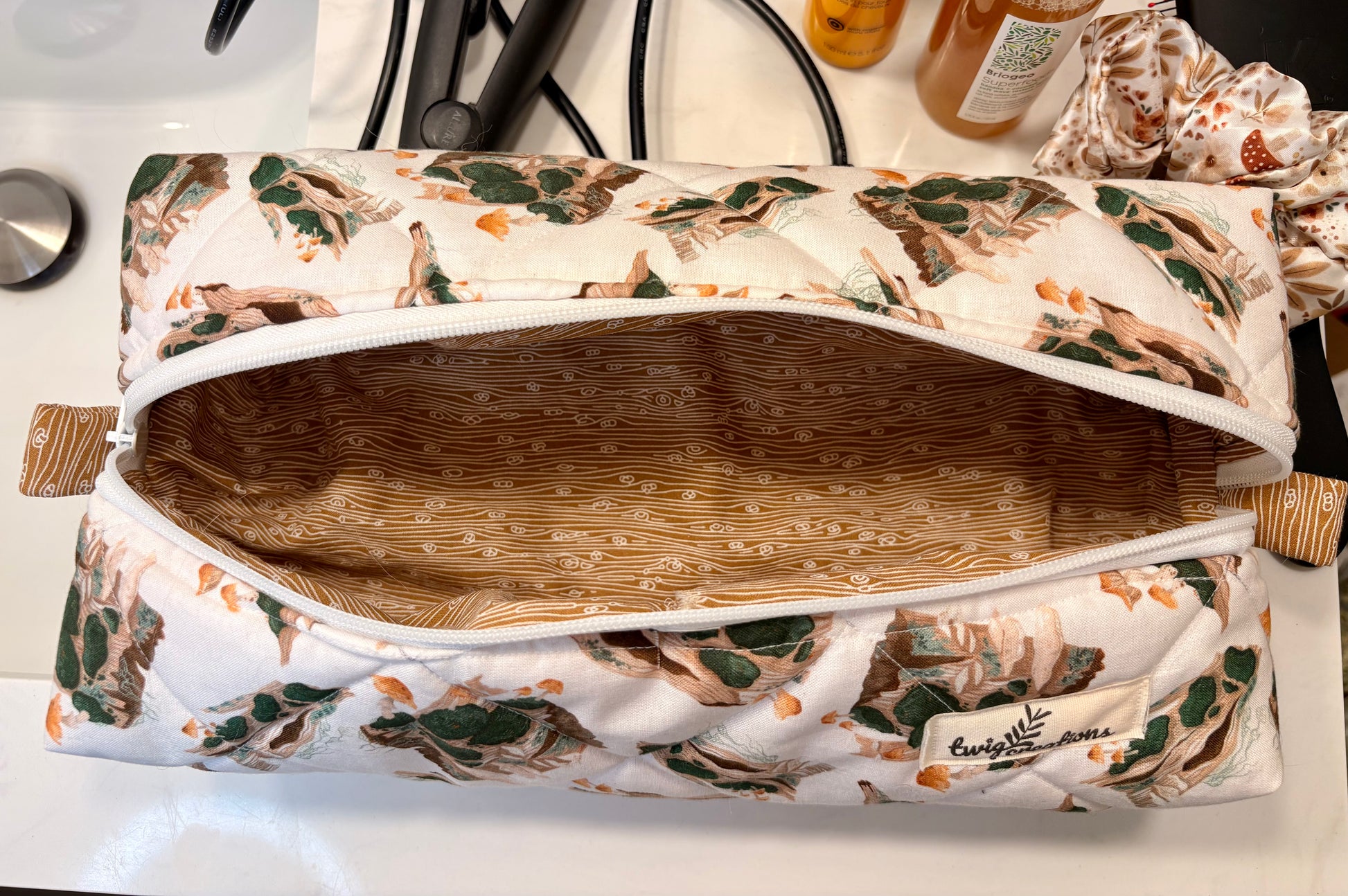 Fallen Forest Hair Tool Bag Twig Creations