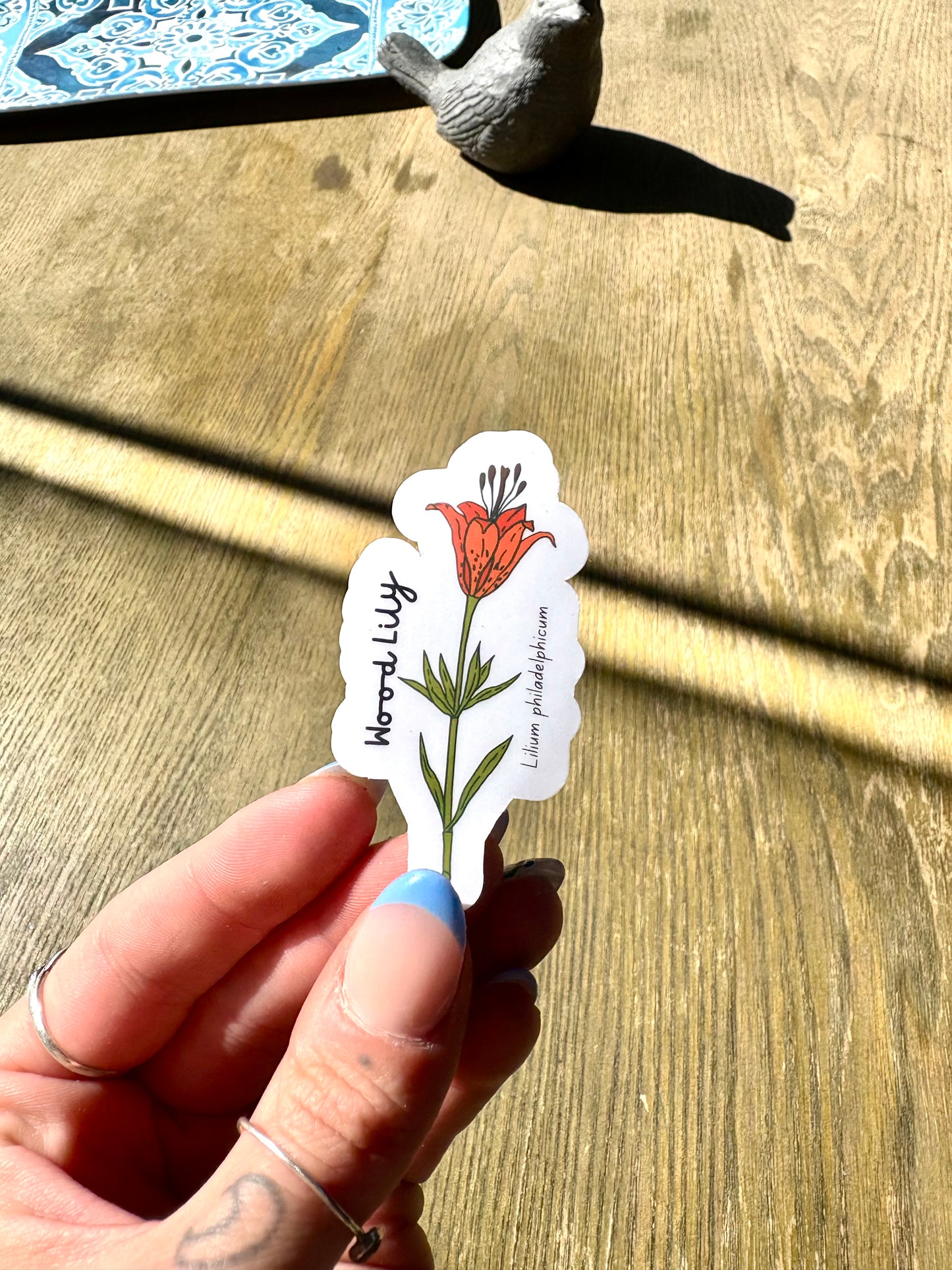 Wood Lily Sticker