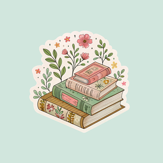 Nature Books (#1) Sticker