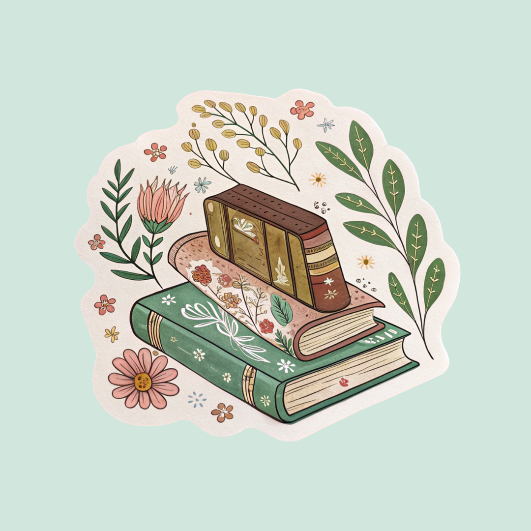 Nature Books (#2) Sticker