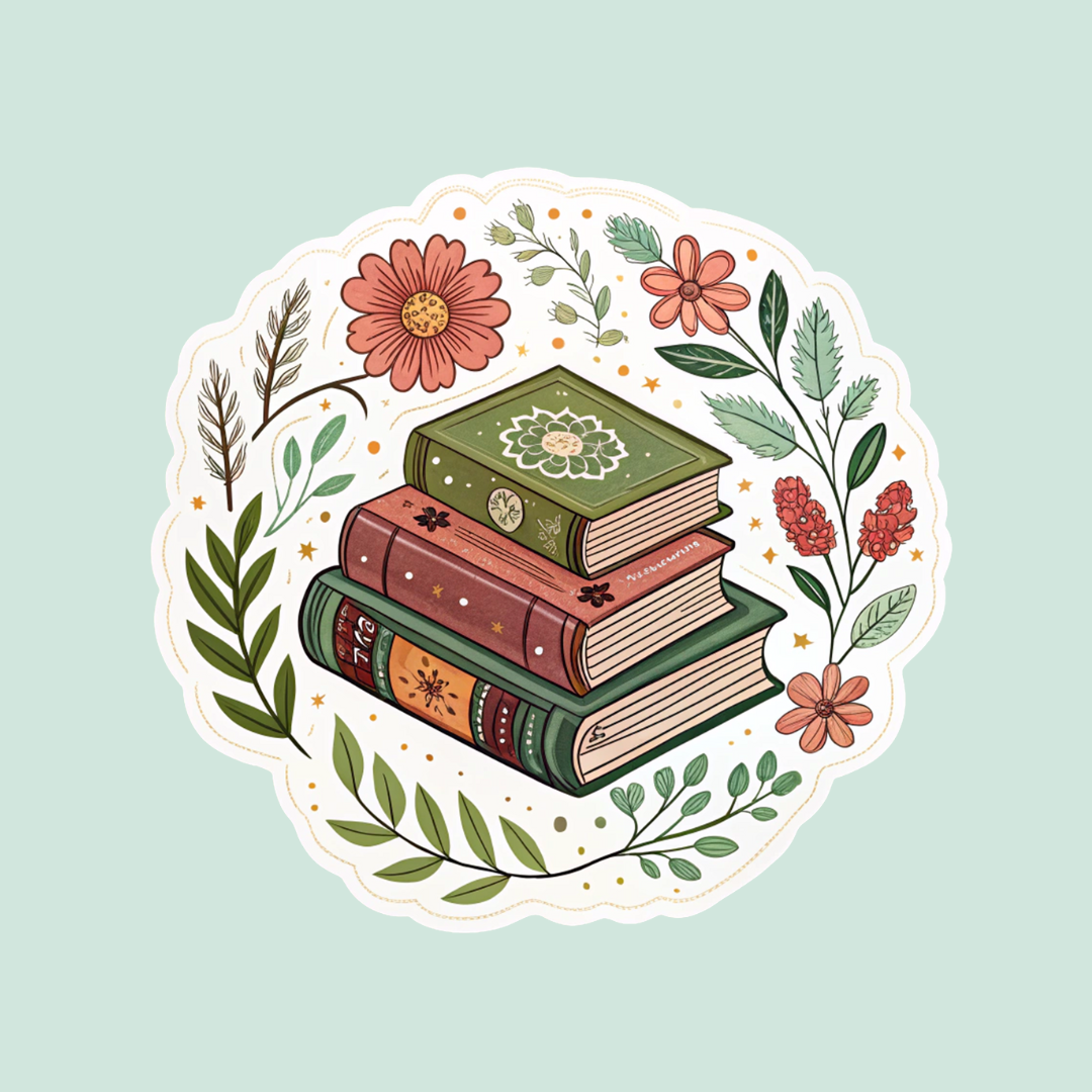 Nature Books (#3) Sticker