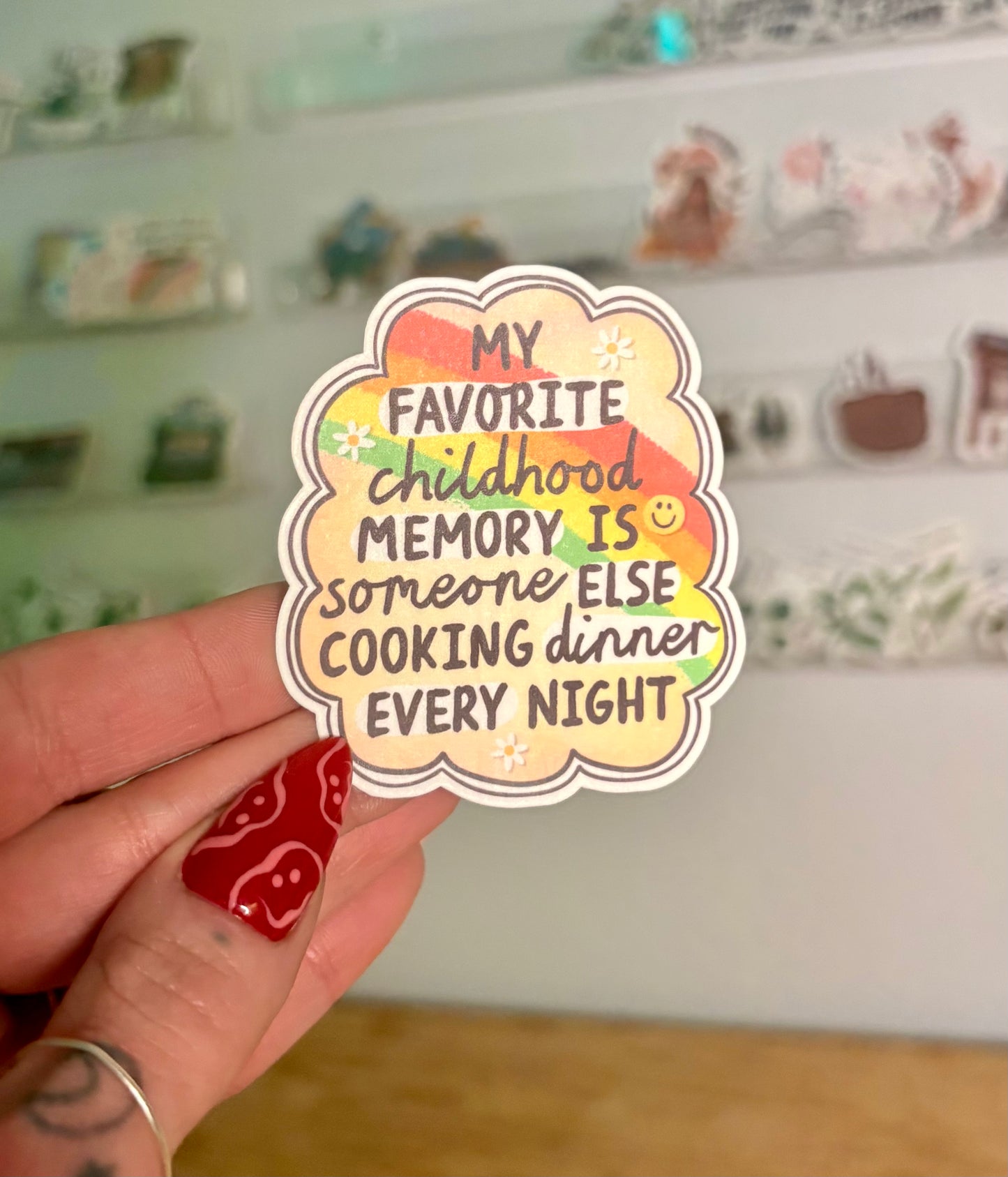 My favourite childhood memory Sticker Twig Creations