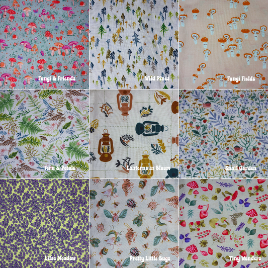 Quilted Cotton Zipper Pouch Twig Creations