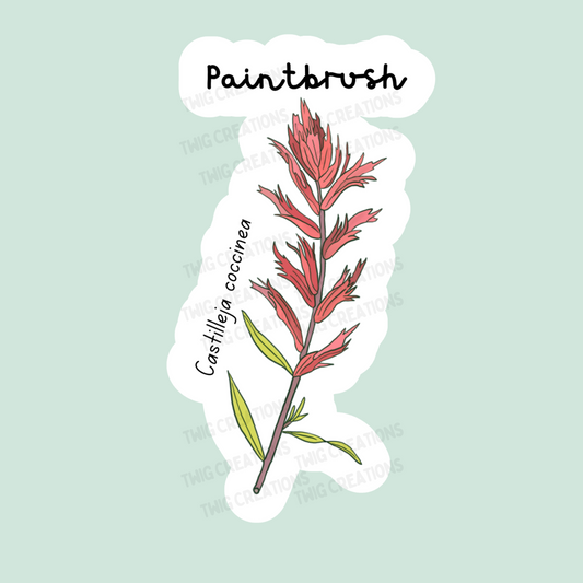 Paintbrush Sticker