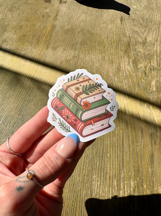 Nature Books (#4) Sticker