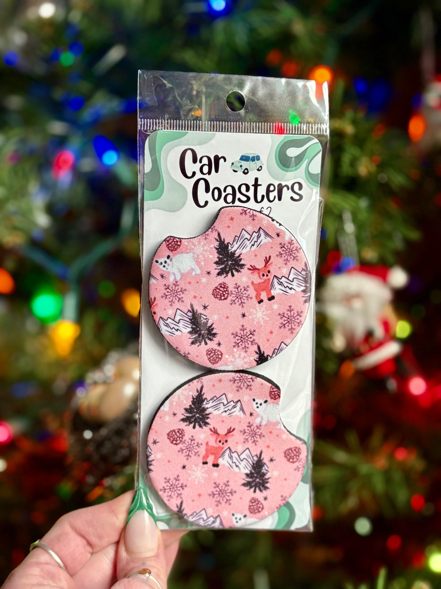 Winter Wonderland Car Coasters Twig Creations