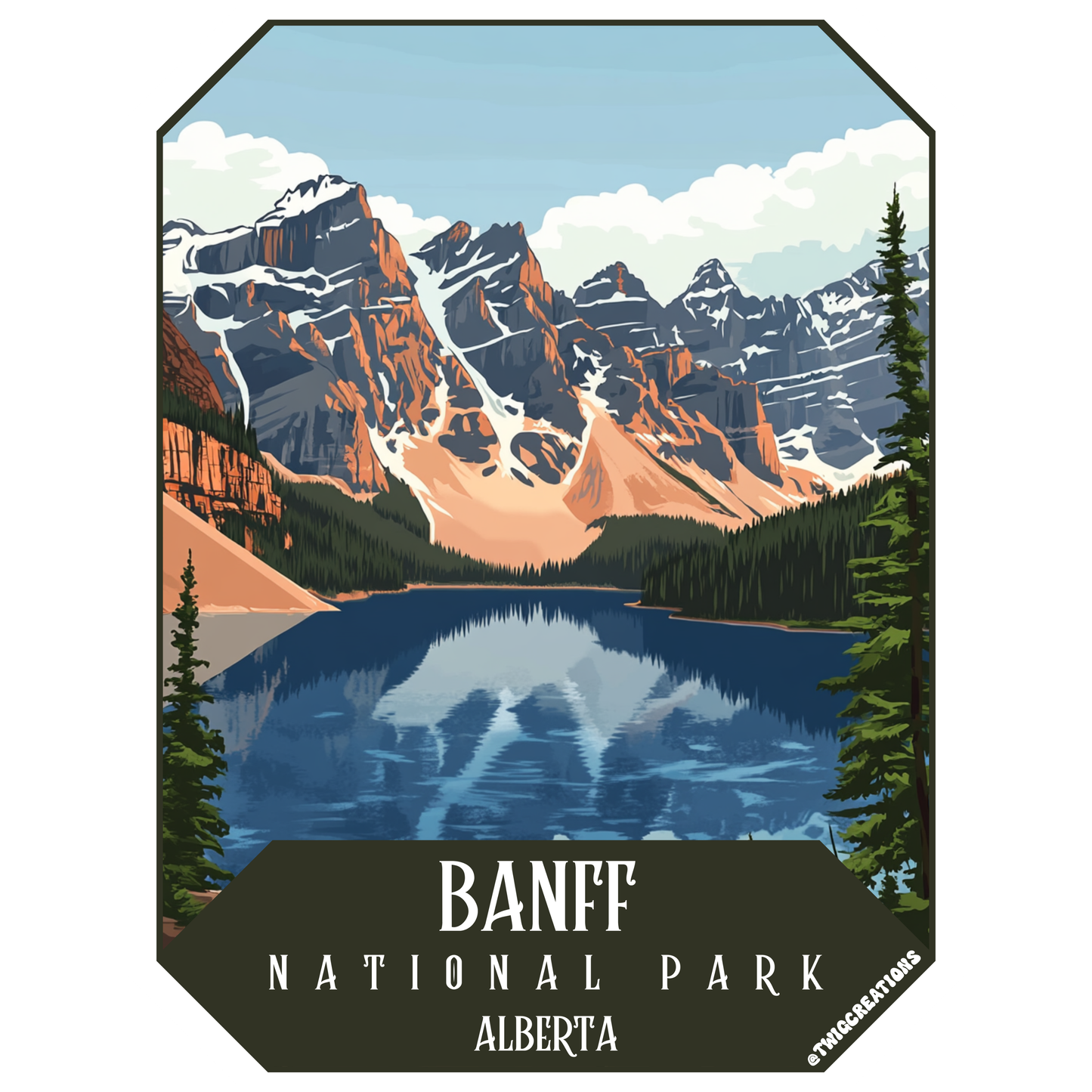 Banff National Park Twig Creations