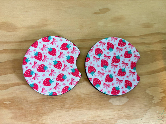 Berry Cute Car Coasters Twig Creations