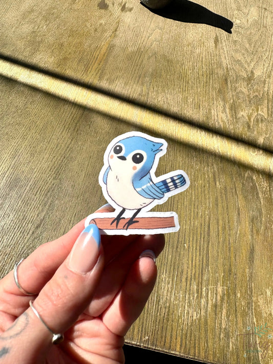 Blue Jay Sticker Twig Creations