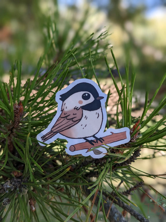 Chickadee Sticker Twig Creations