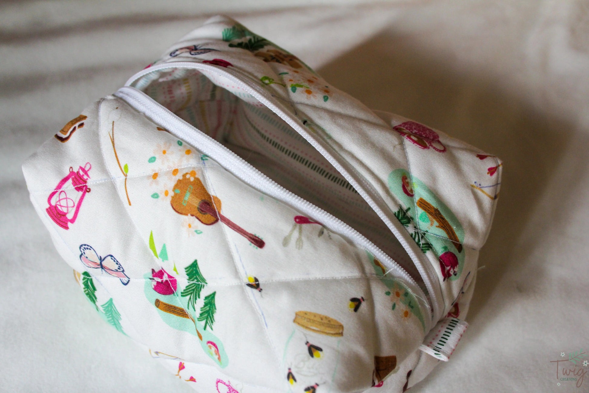 Cozy Camp Makeup Bag Twig Creations