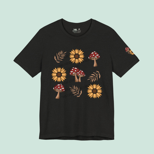 Shrooms & Blooms T-shirt