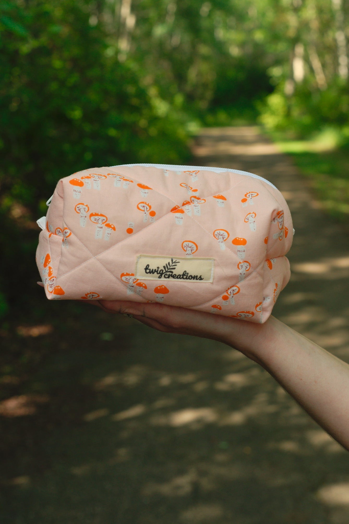 Fungi Fields Makeup Bag Twig Creations