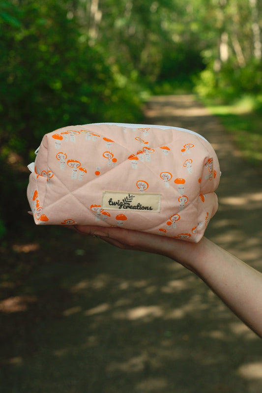 Fungi Fields Makeup Bag Twig Creations
