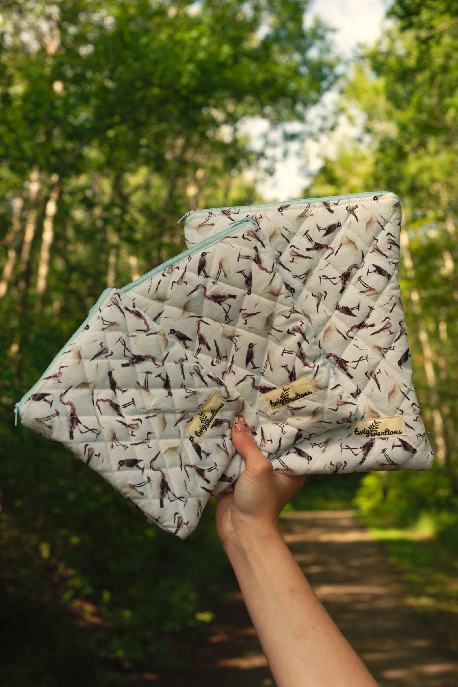 The Waterbirds Pouch Twig Creations