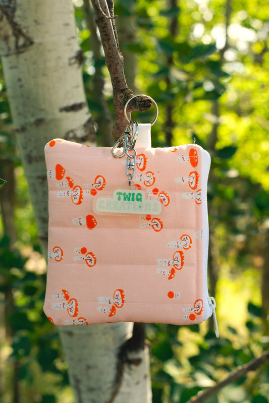 Fungi Fields Keychain Wallet Twig Creations