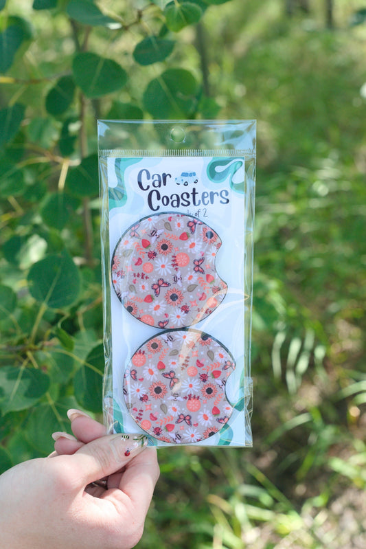 Sun-kissed Meadow Car Coasters Twig Creations