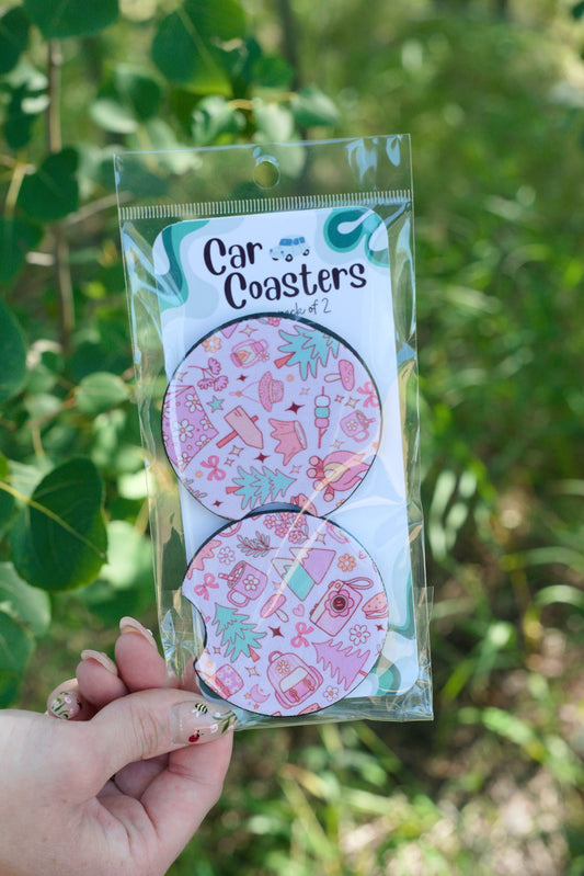 The Coquette Camper Car Coasters Twig Creations