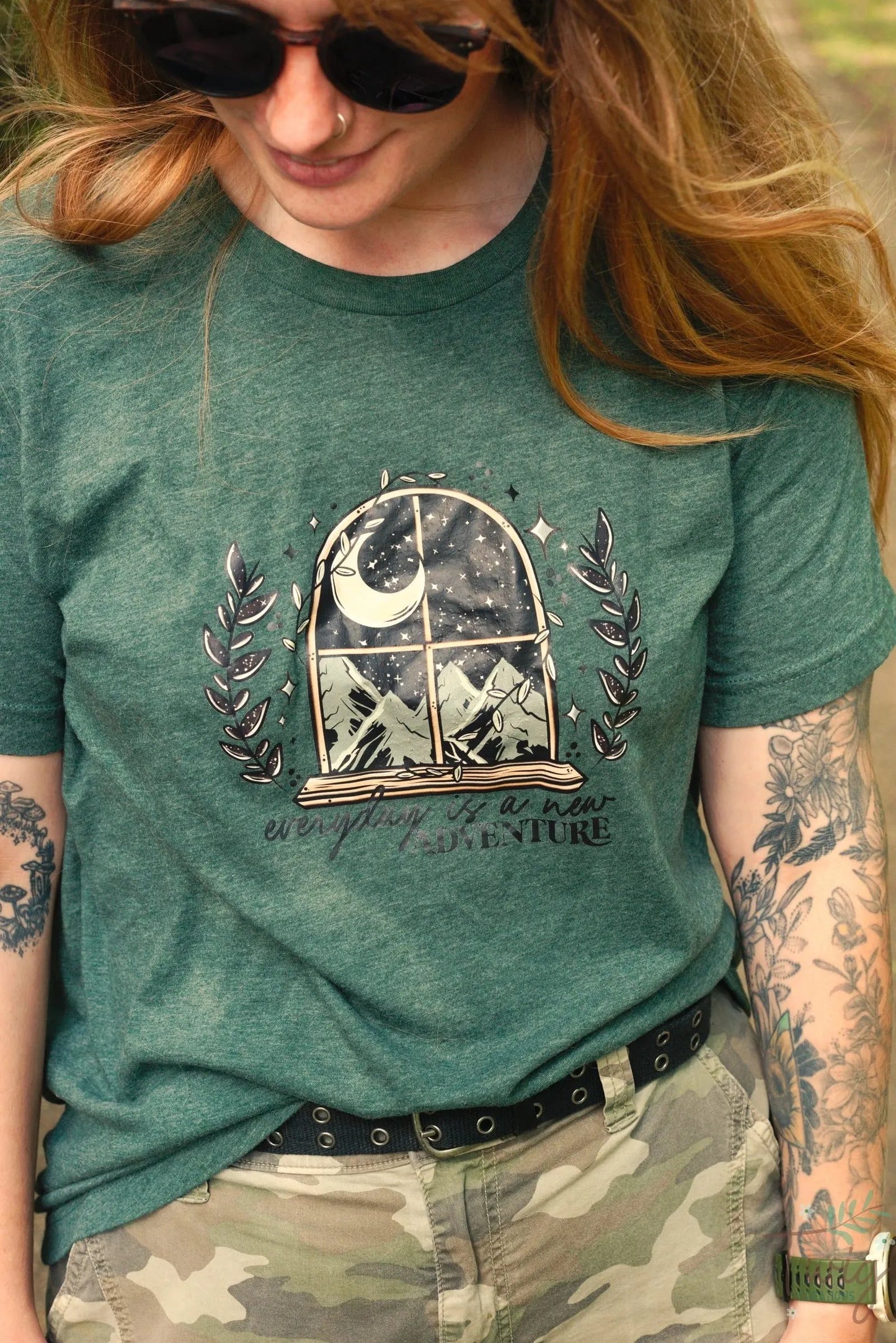 Everyday is a New Adventure T-shirt Twig Creations