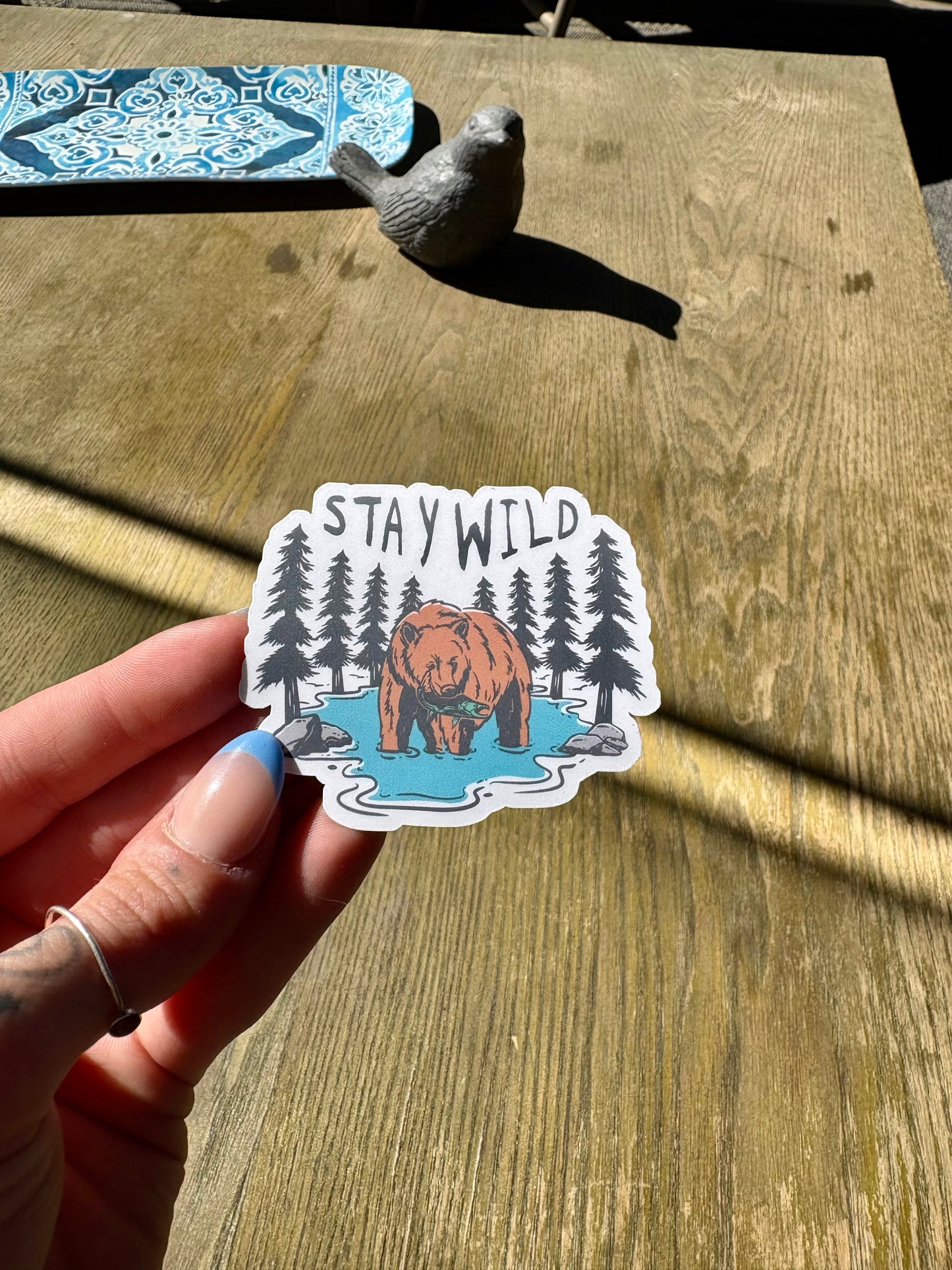 Stay Wild Sticker