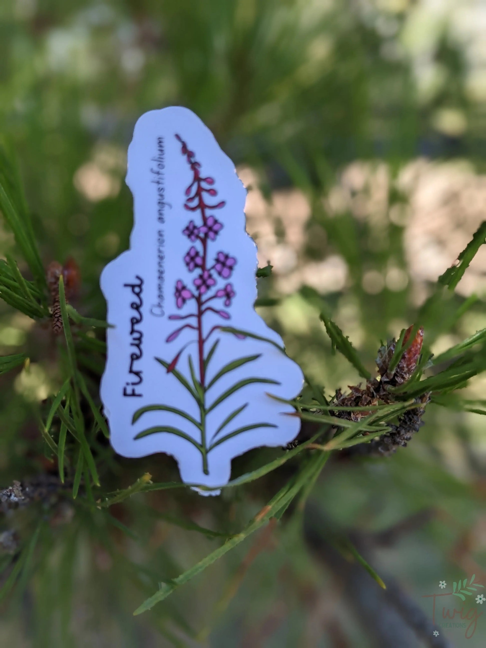 Fireweed Sticker Twig Creations