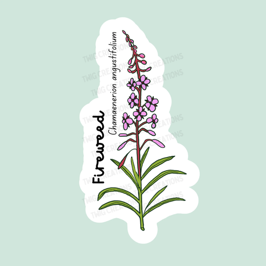 Fireweed Sticker Twig Creations