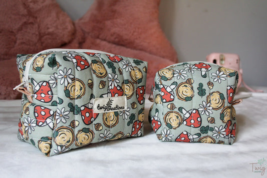 Forest Finds Makeup Bag