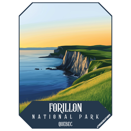 Forillon National Park Sticker Twig Creations